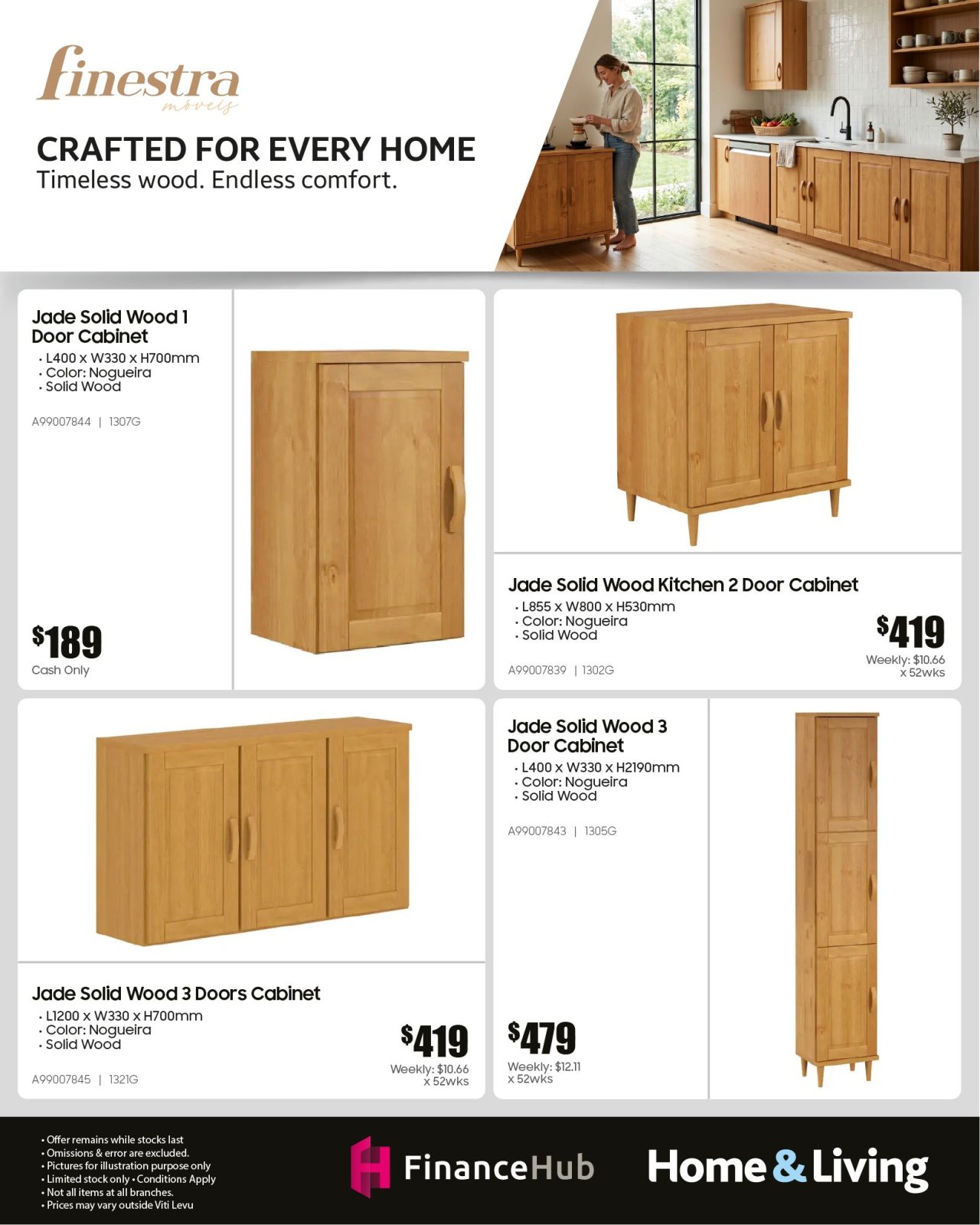 Jade Solid Wood Cabinets Collection - Page 1