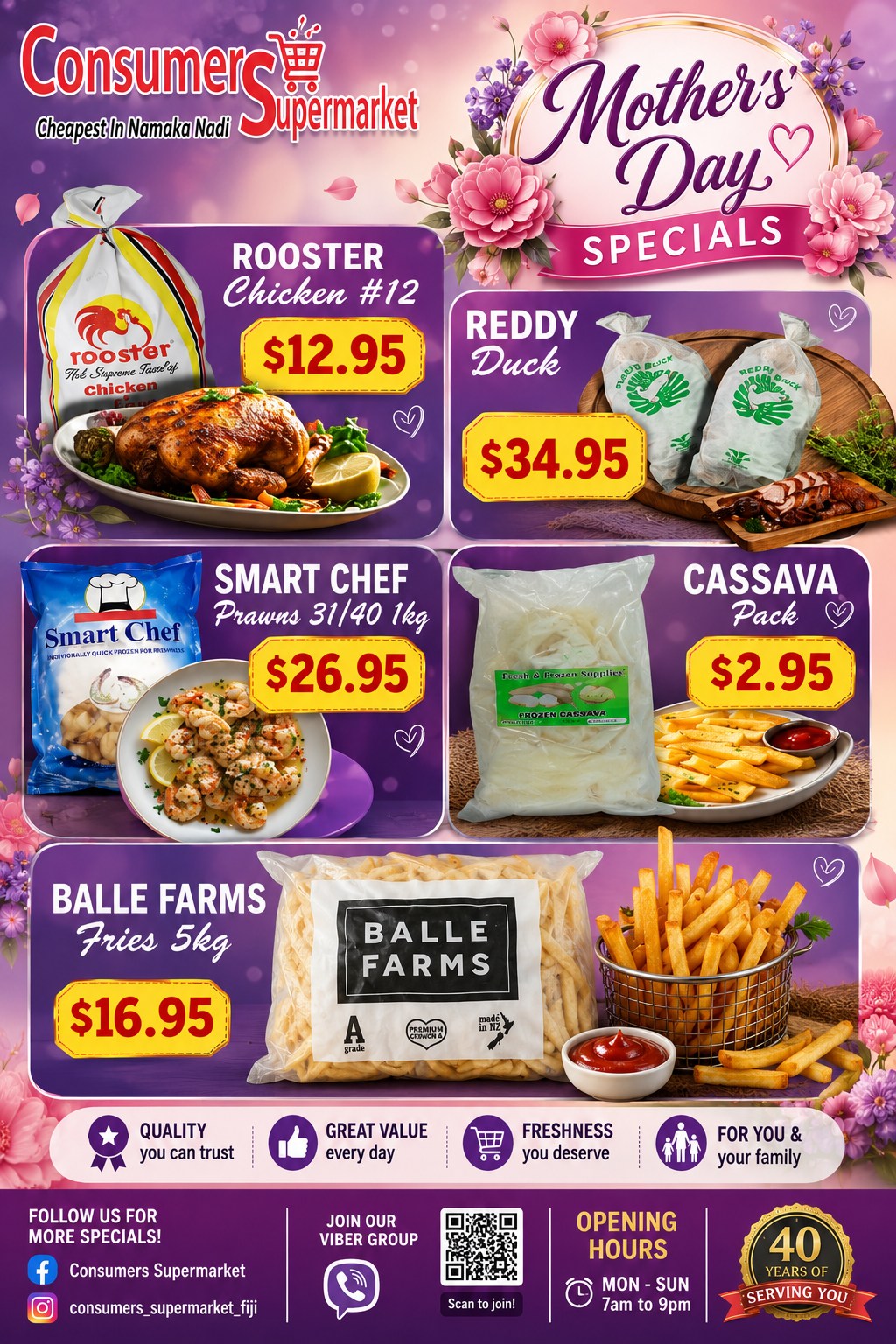 Mother's Day Specials
