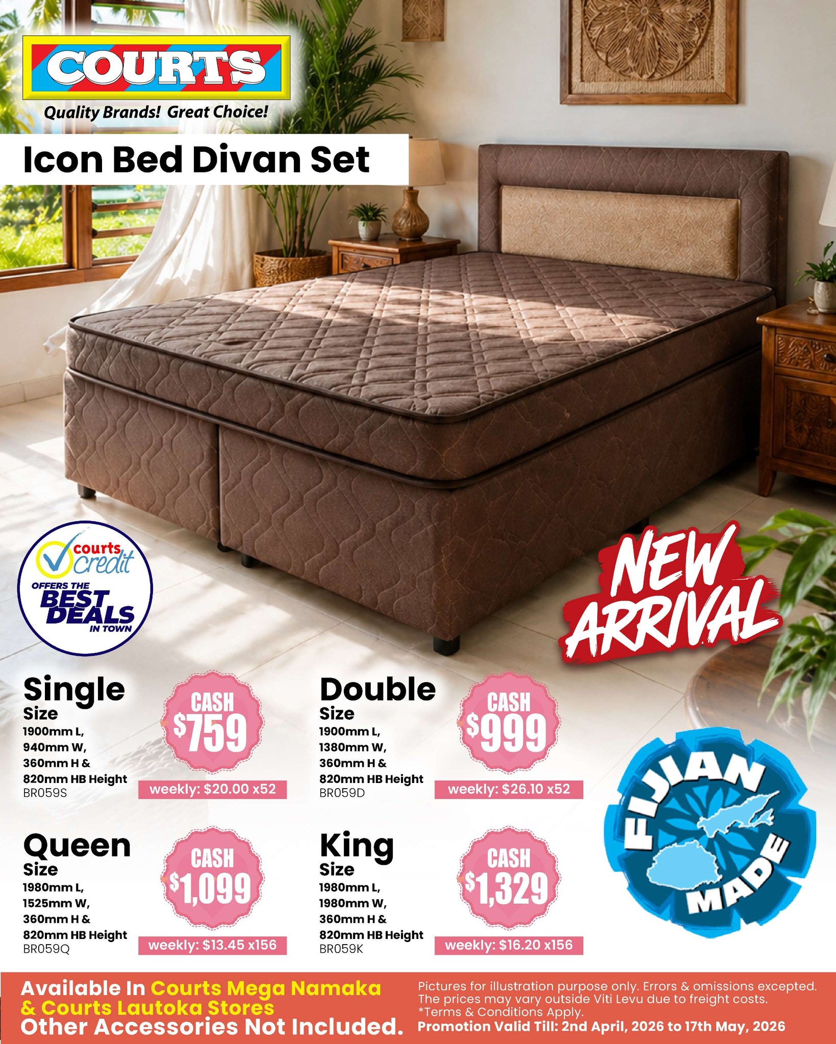 Icon Bed Divan Set