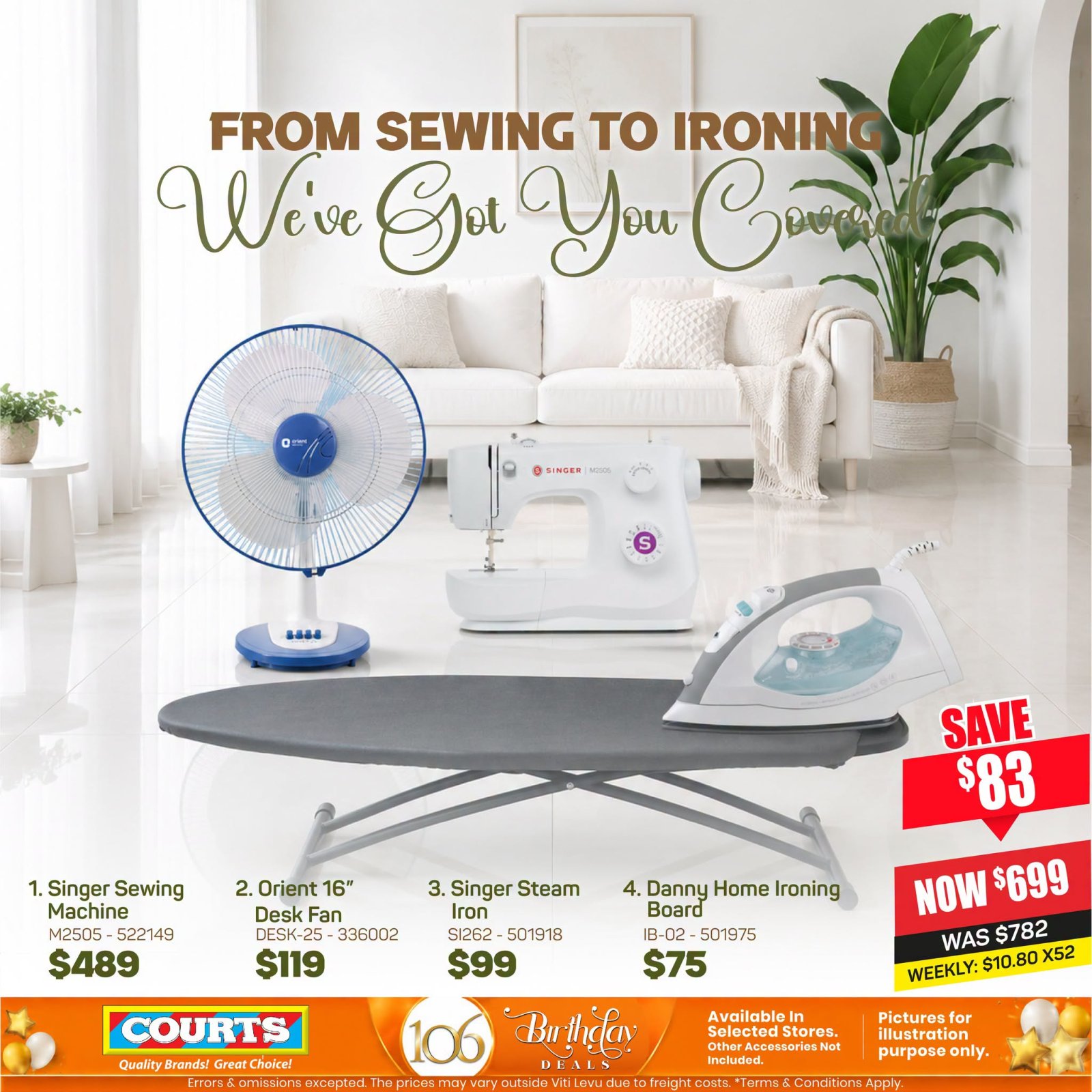 From Sewing to Ironing - We've Got You Covered