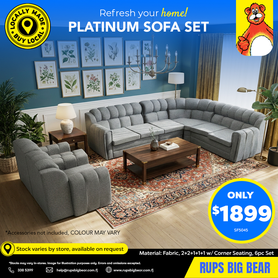 Platinum Sofa Set