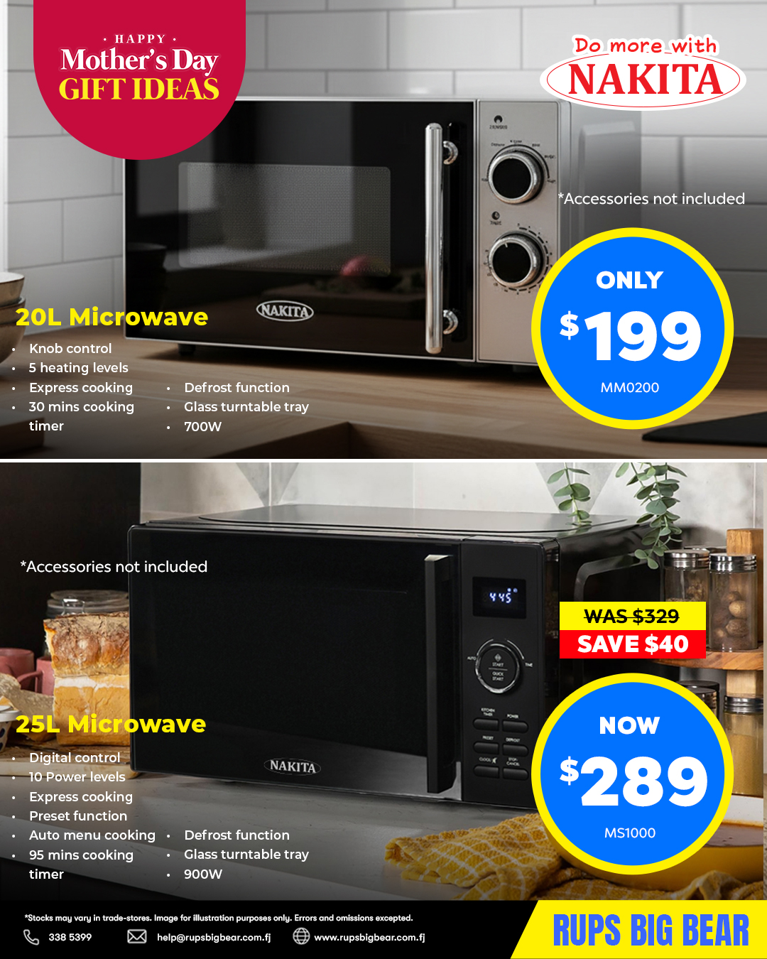 Happy Mother's Day Microwave Gift Ideas