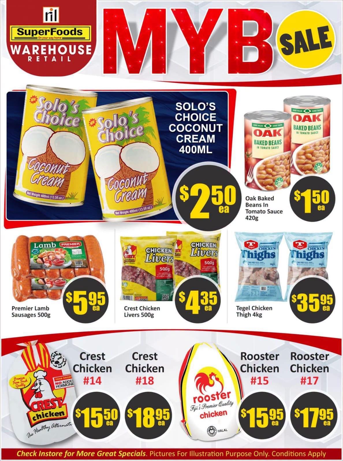 MYB Sale - Superfoods Warehouse Retail