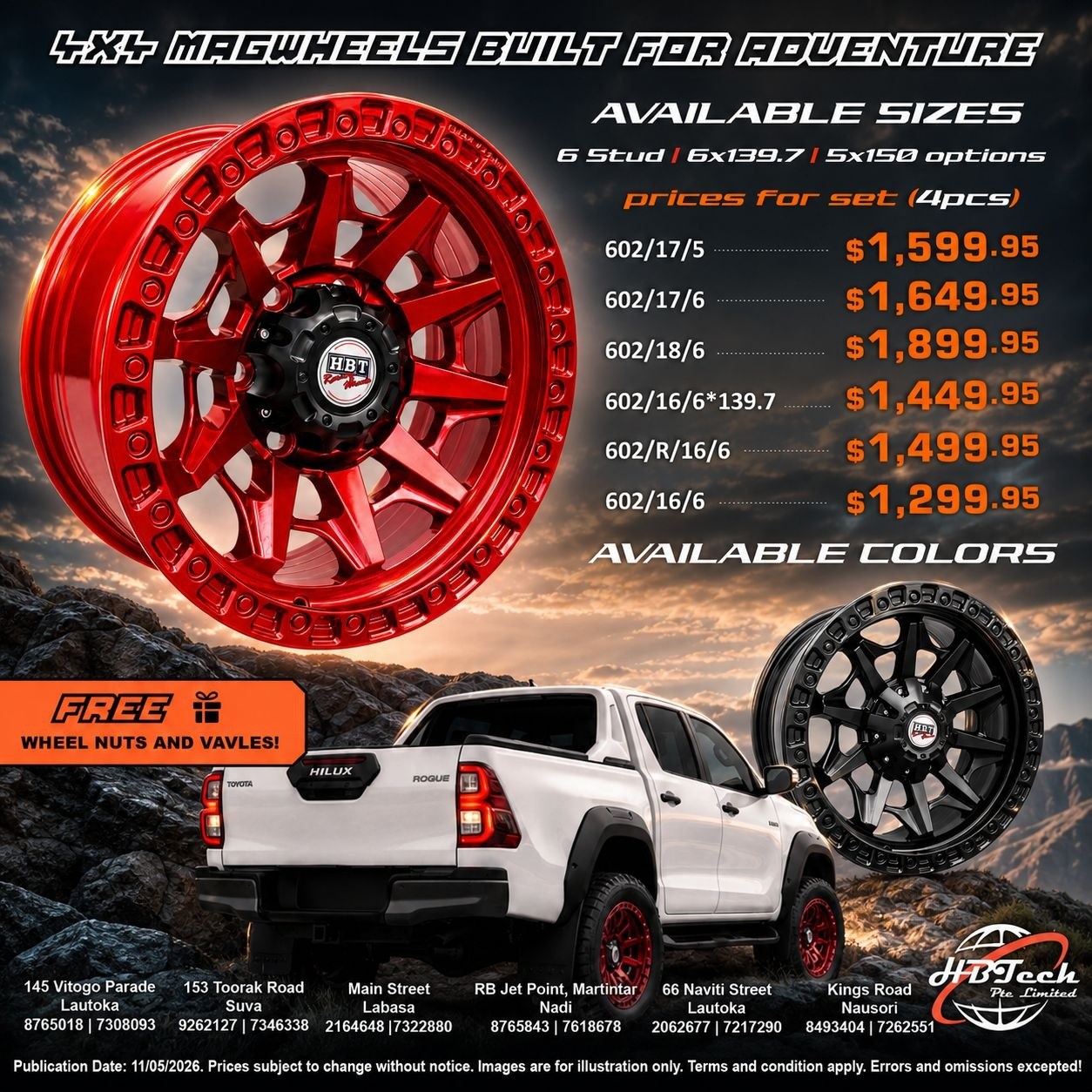 4x4 Mag Wheels Built for Adventure