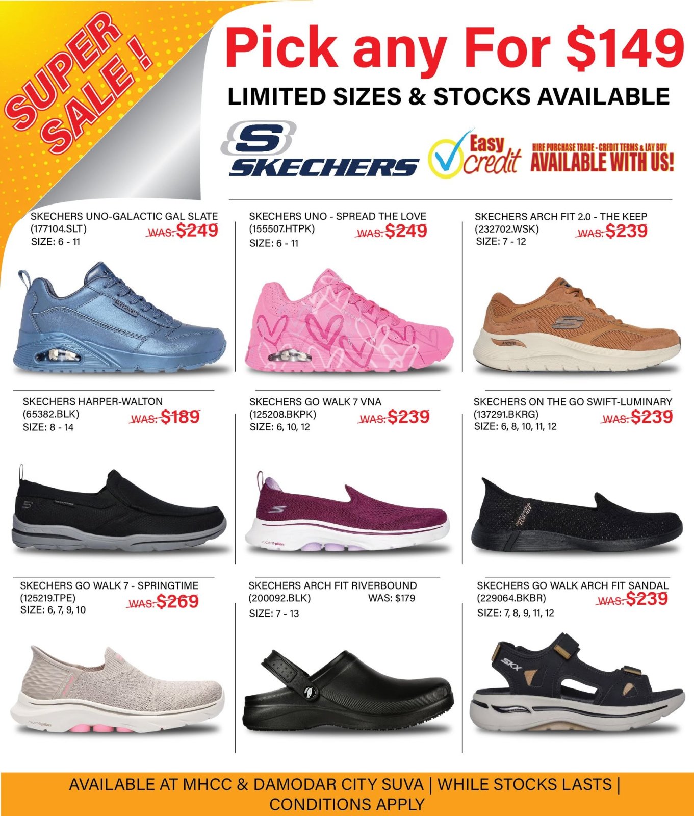 Skechers Super Sale – Pick Any For $149