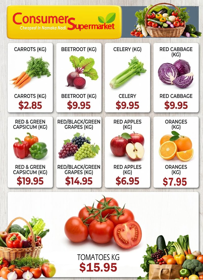 Fresh Produce Weekly Specials - Page 1