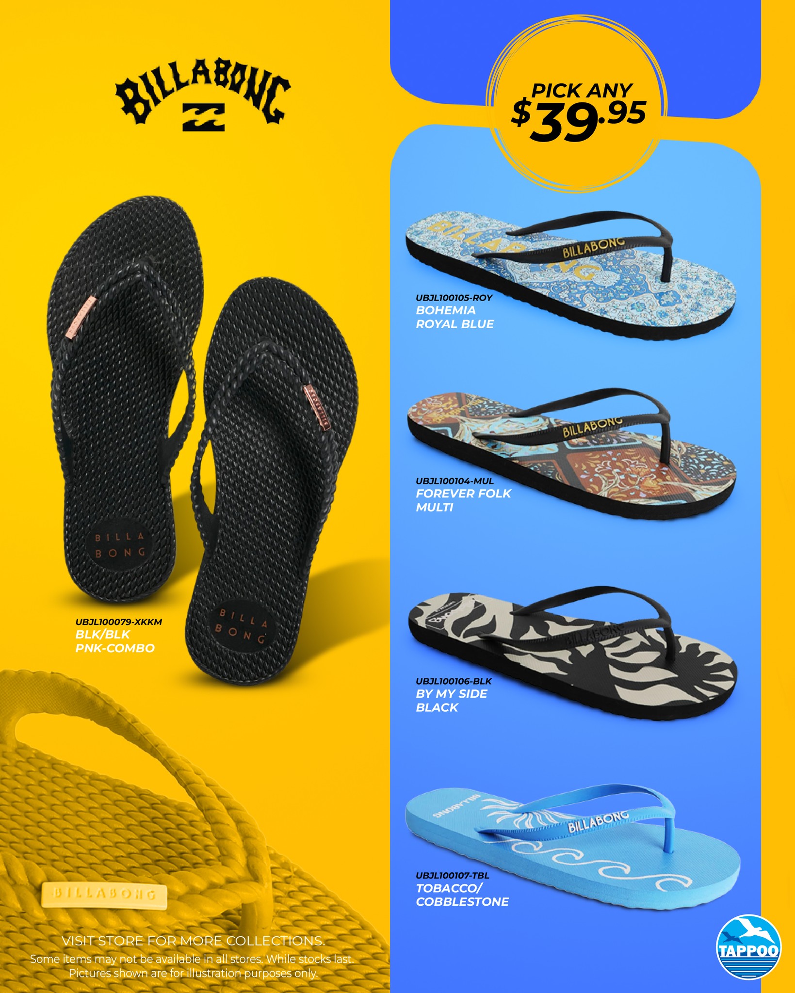 Billabong Flip-Flops & Sandals Collection
