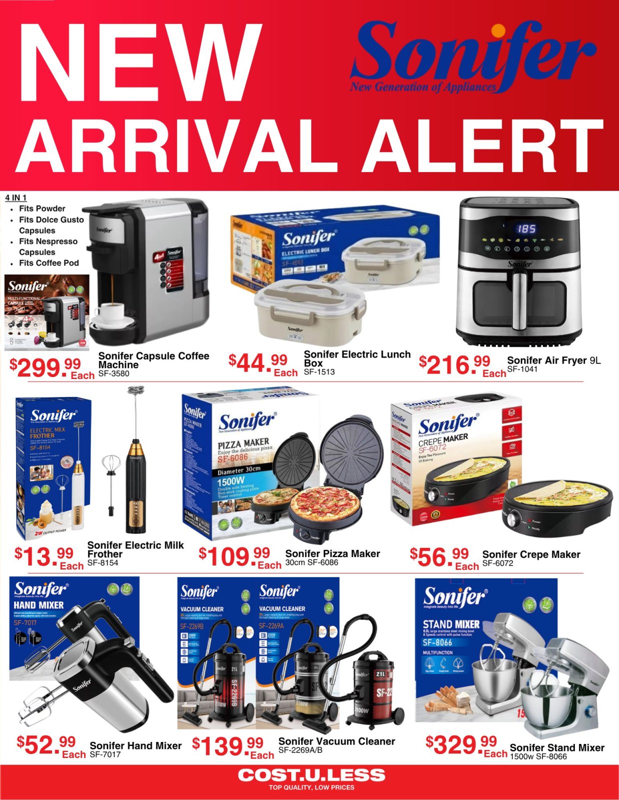 New Arrival Alert – Sonifer Appliances - Page 1