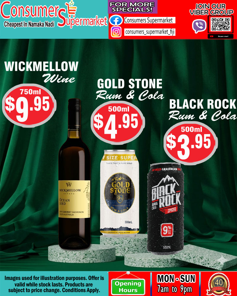 Weekend Spirits & Drinks Specials