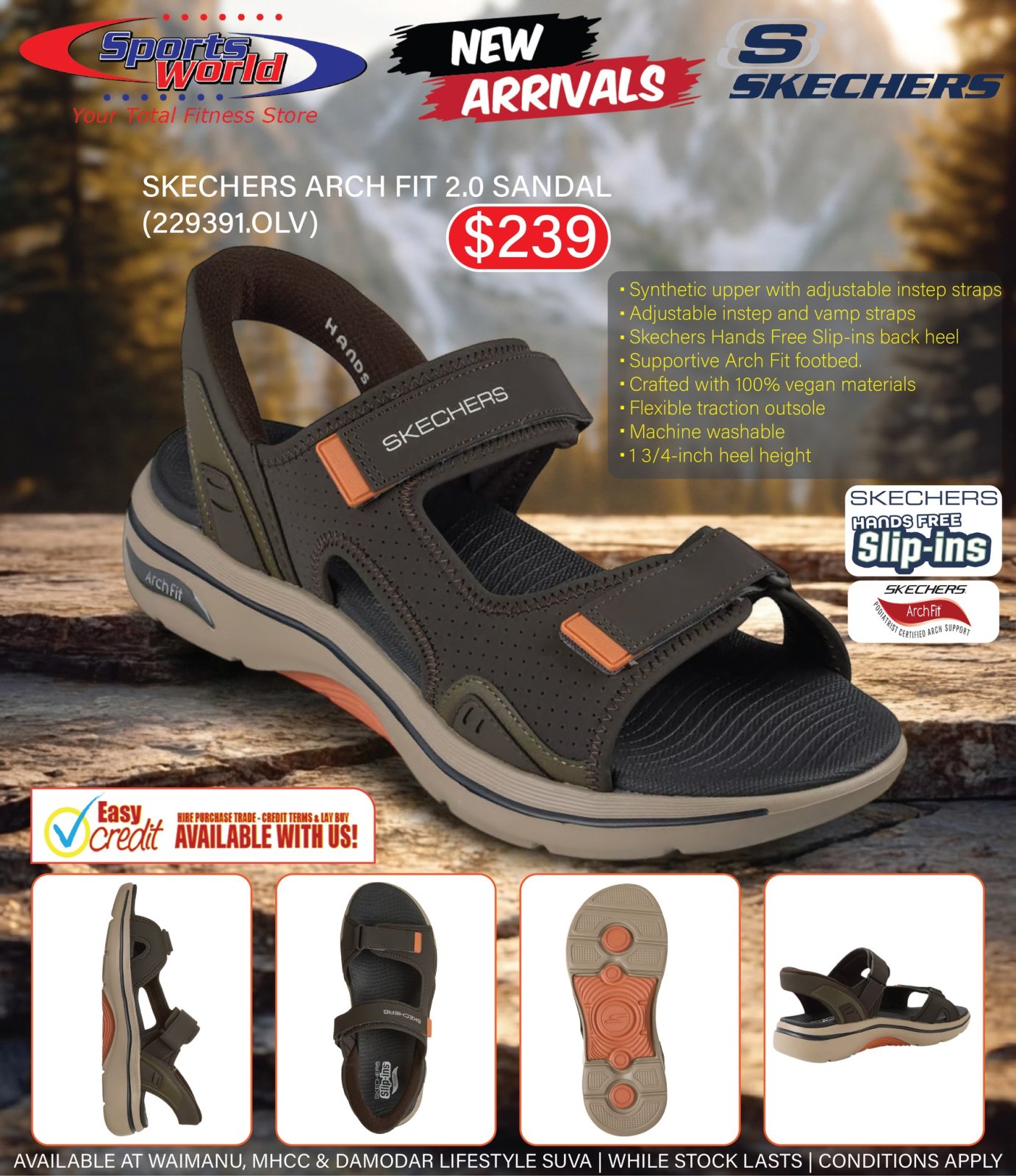 Skechers Arch Fit 2.0 Sandal