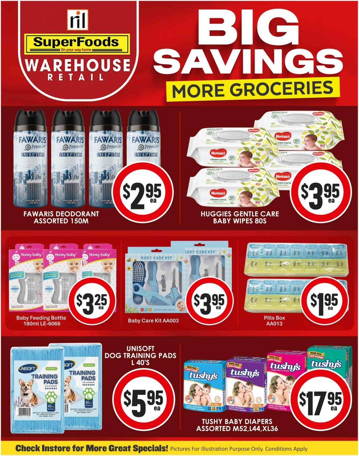 Big Savings More Groceries - Page 1