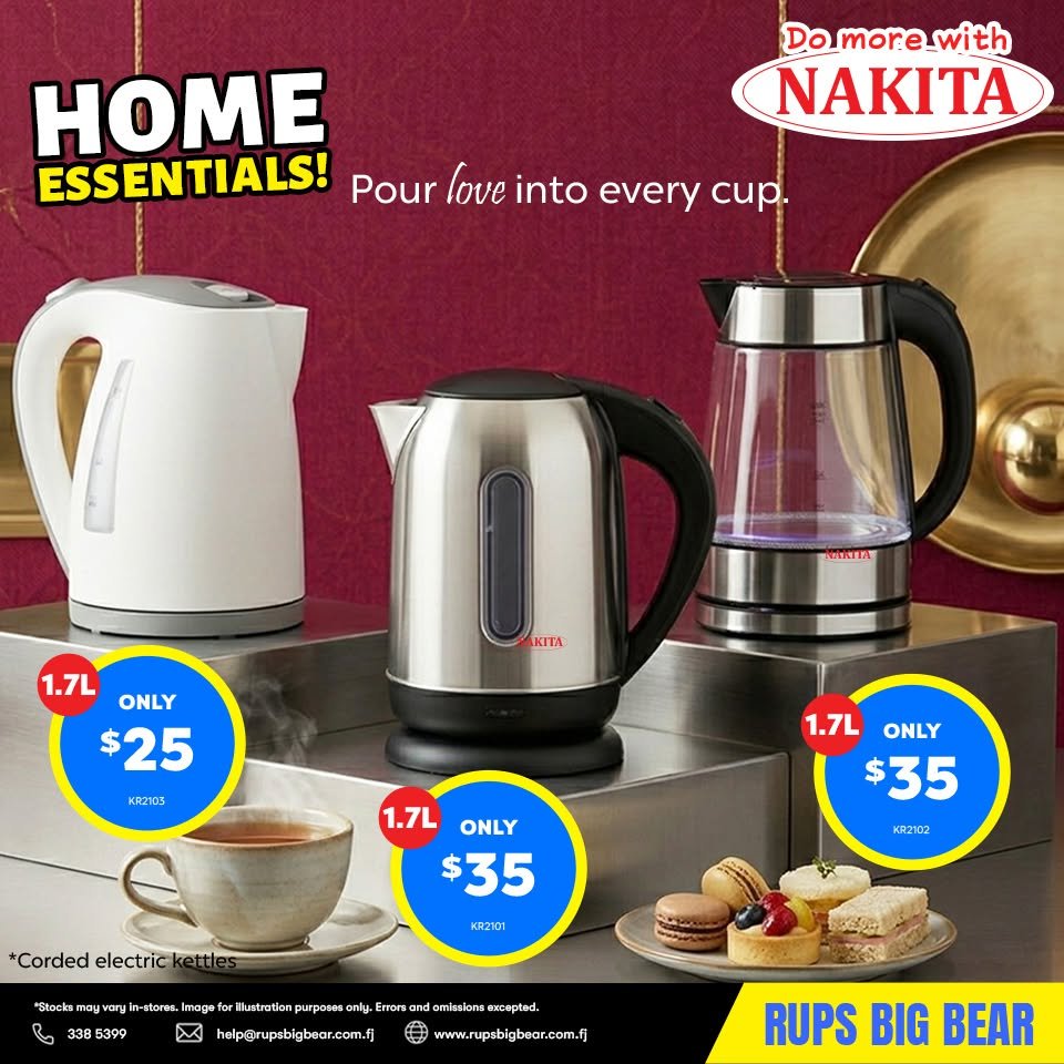 Nakita Home Essentials – Electric Kettles