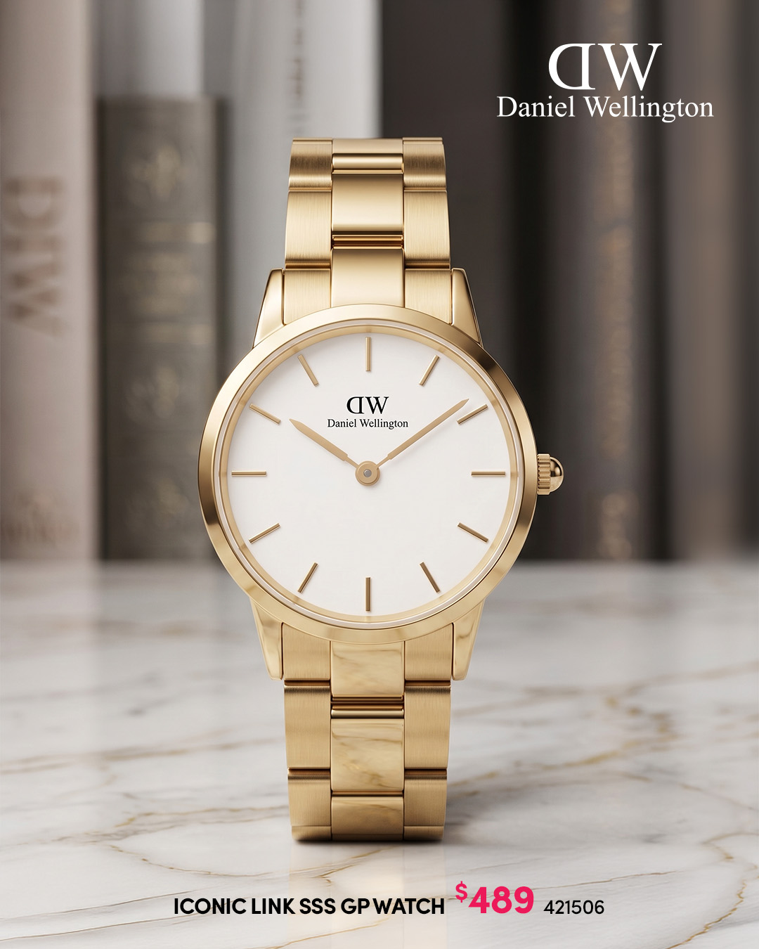 Daniel Wellington Iconic Link SSS GP Watch