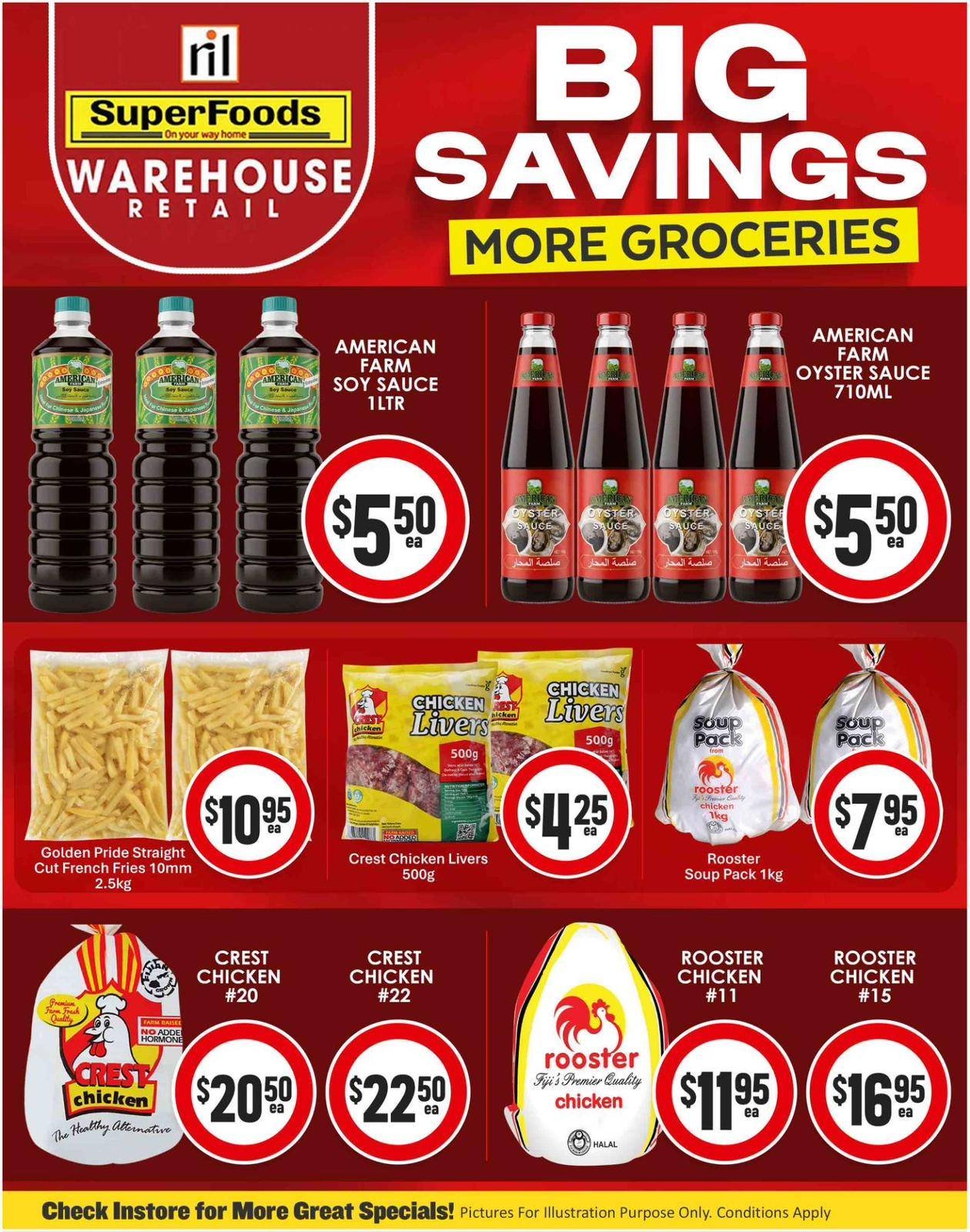Big Savings - More Groceries - Page 1