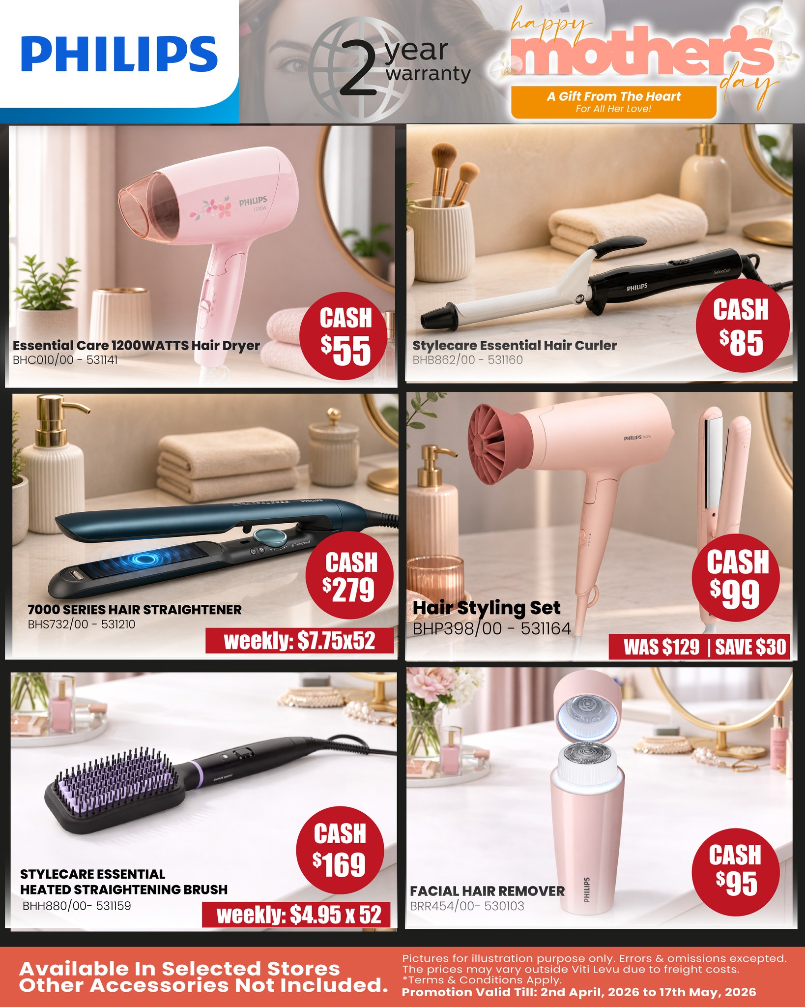 Philips Hair Tools Mother's Day Gift Collection