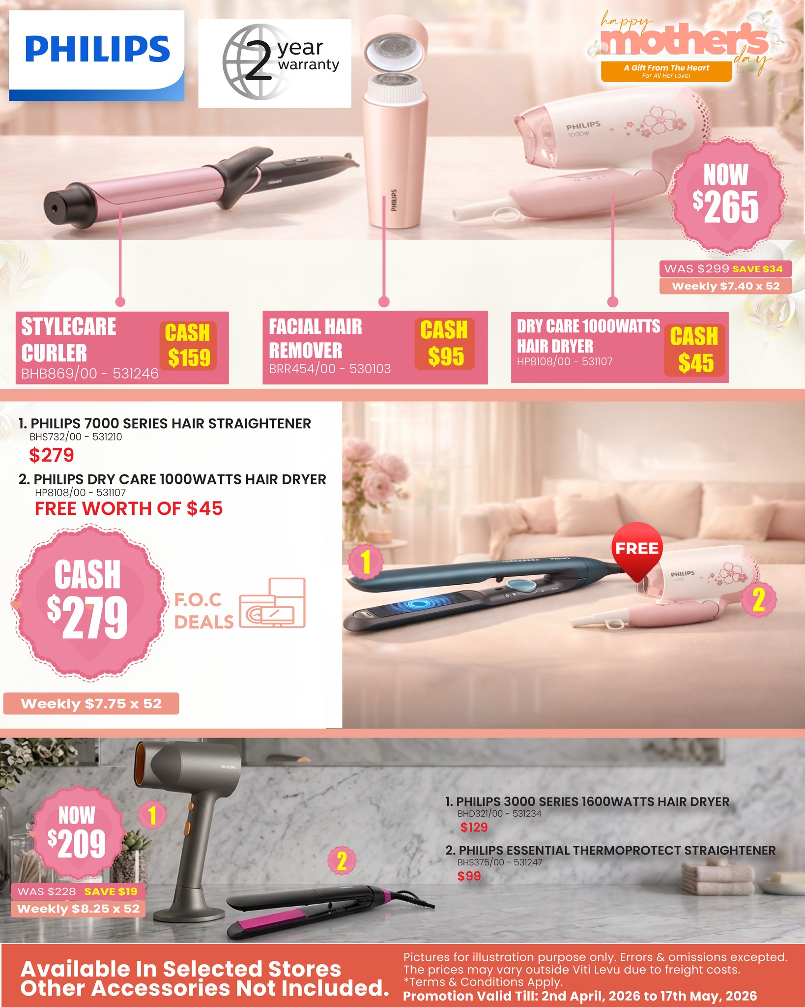 Philips Beauty Essentials - Mother's Day Collection