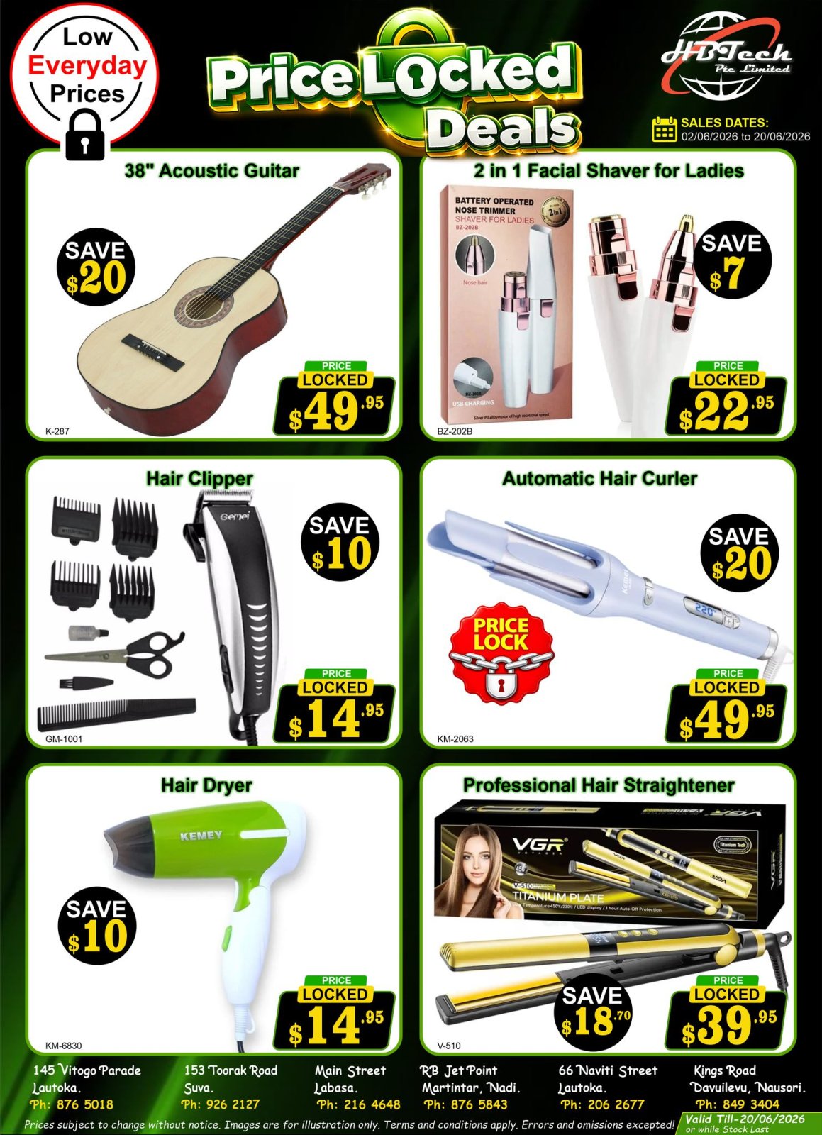 Price Locked Deals - Low Everyday Prices - Page 1