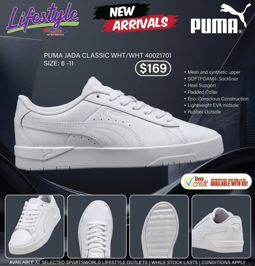 Puma Jada Classic White Sneaker