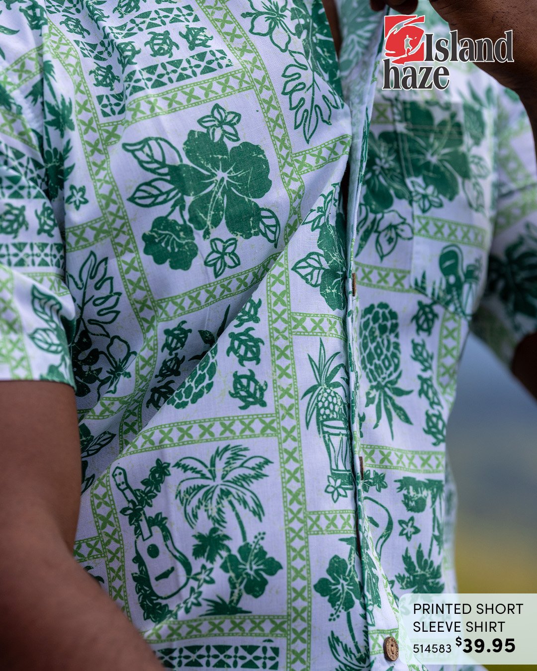 Printed Short Sleeve Shirt