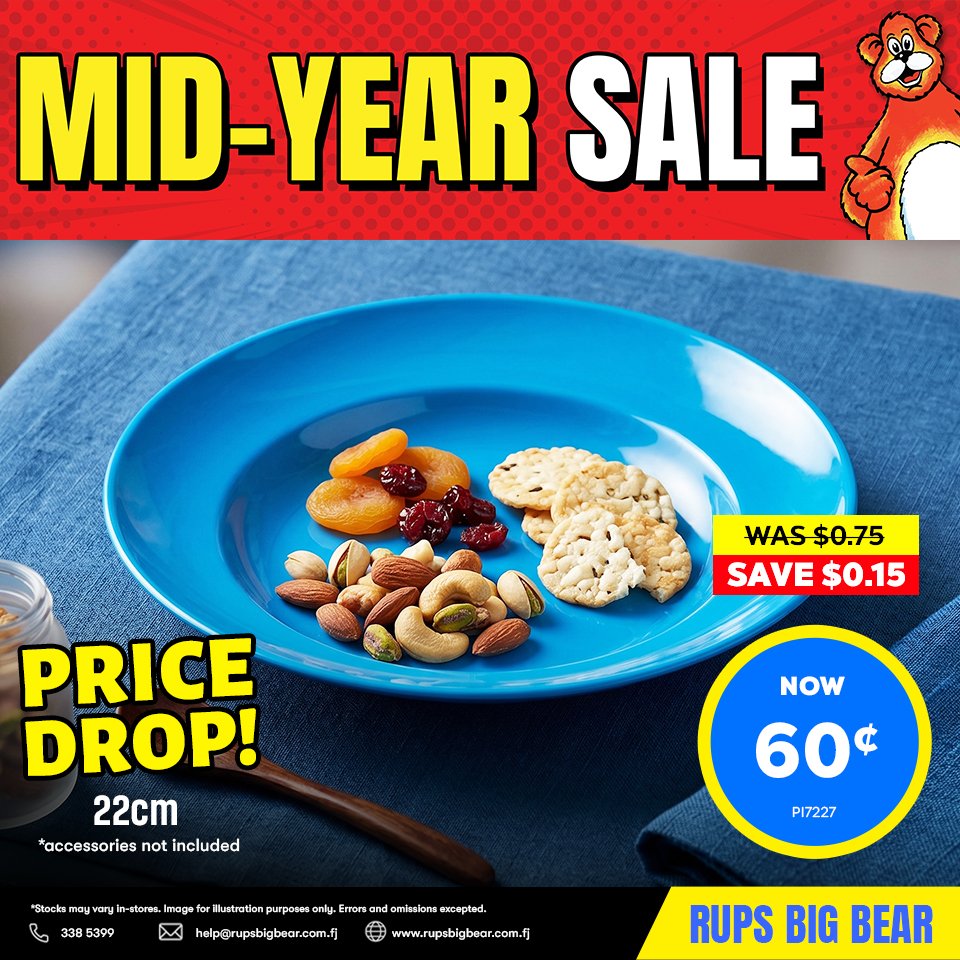 22cm Blue Bowl - Mid-Year Sale