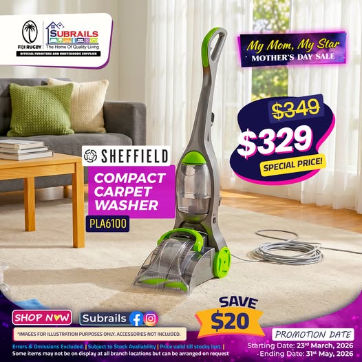 Sheffield Compact Carpet Washer PLA6100