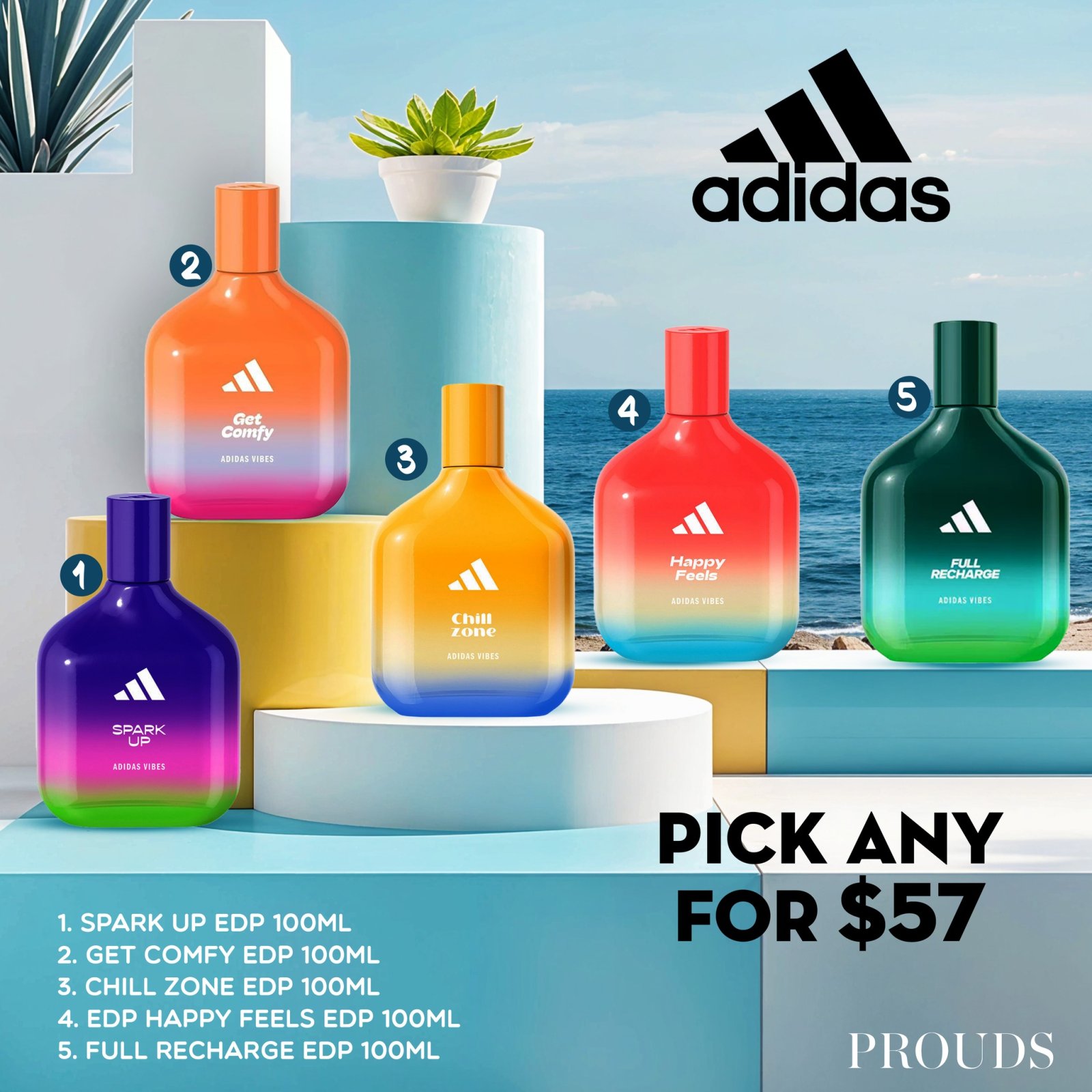 Adidas Vibes Perfume Collection - Page 1