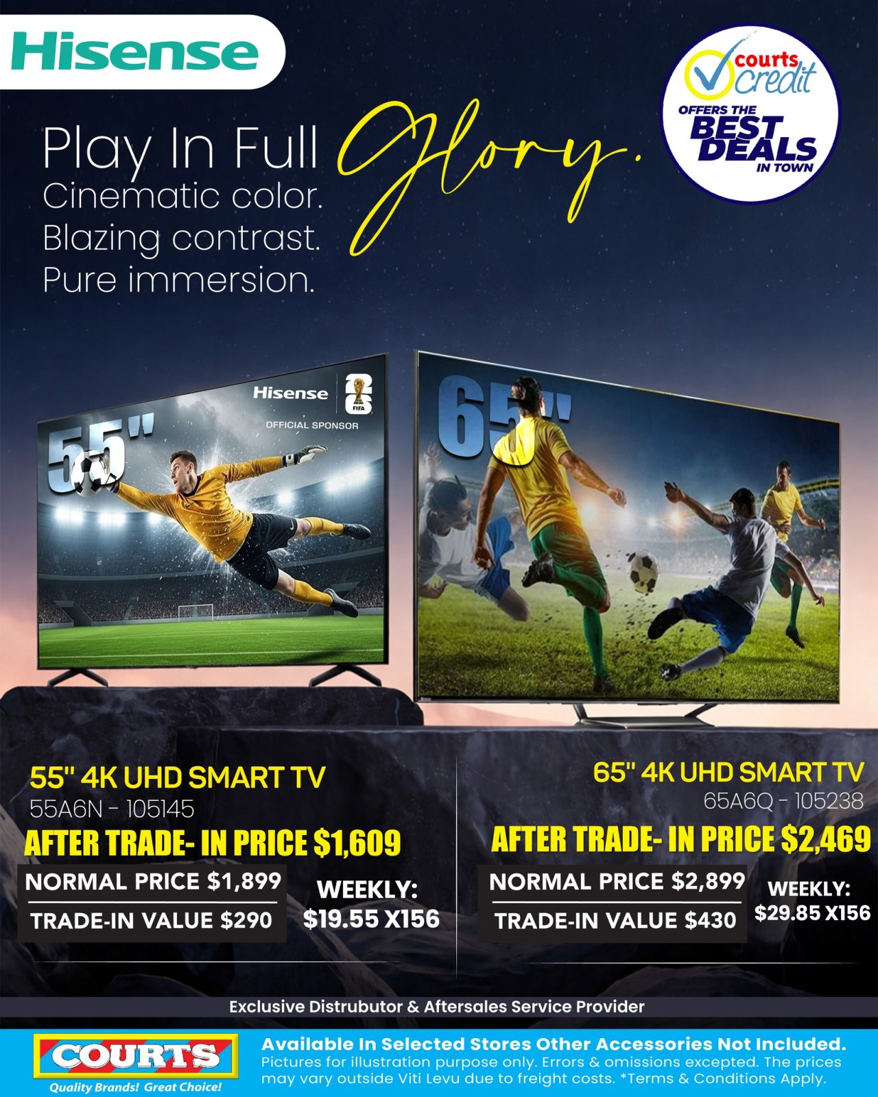 Hisense 4K UHD Smart TV Sale - Page 1
