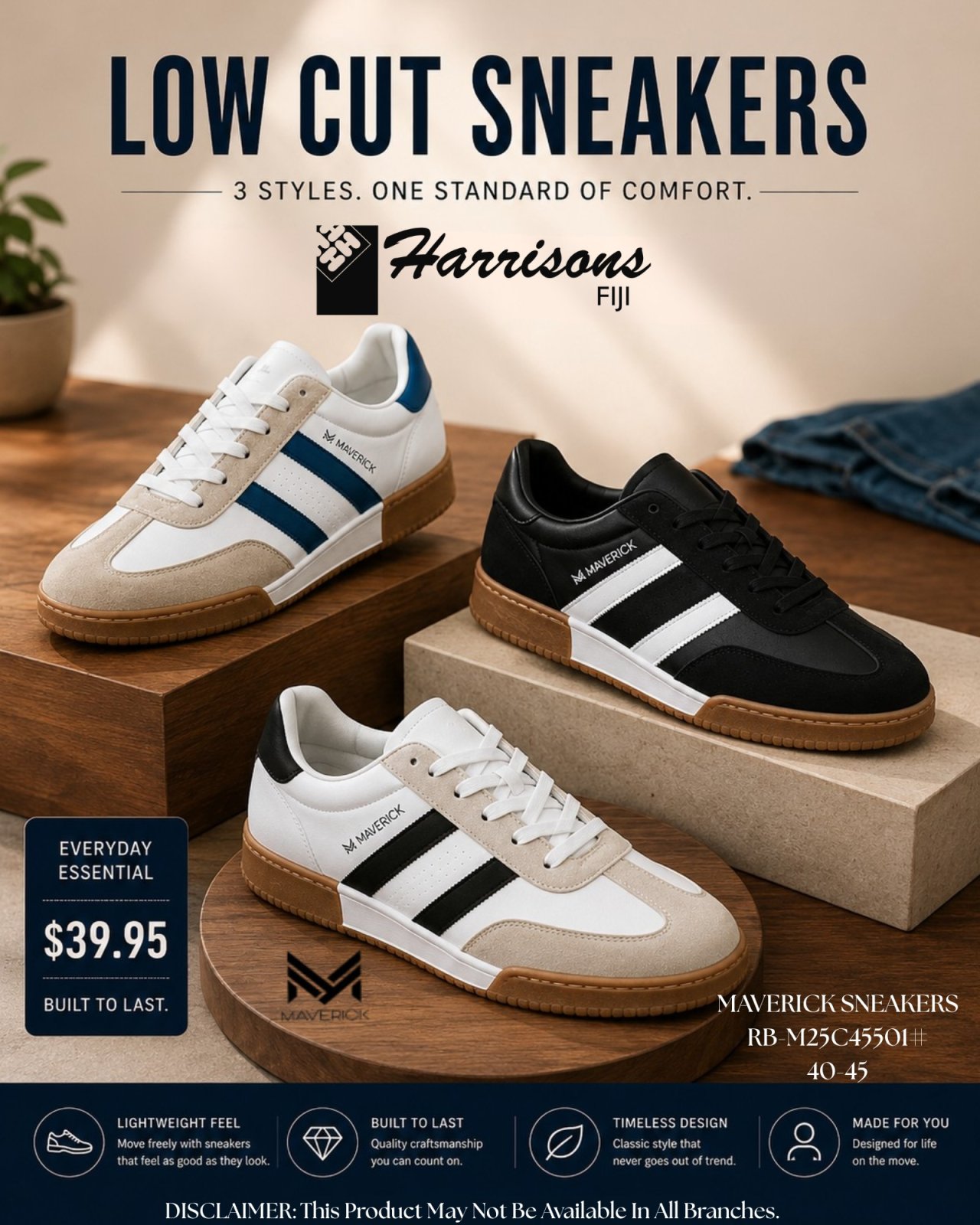 Maverick Low Cut Sneakers