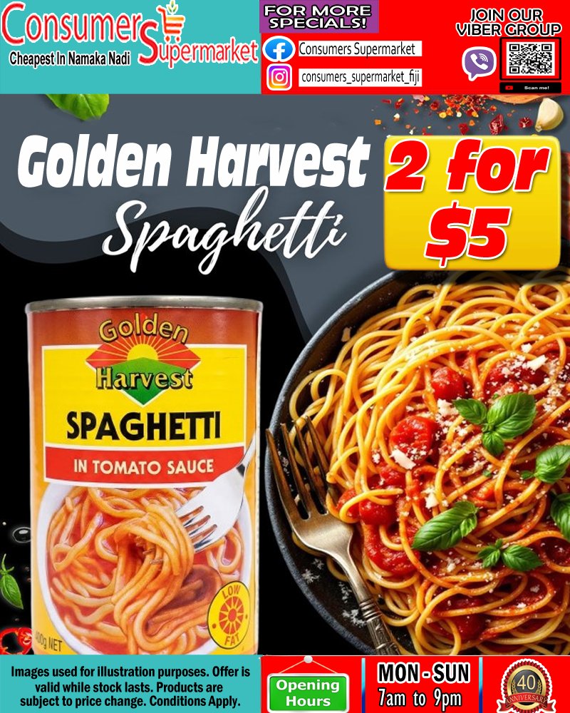 Golden Harvest Spaghetti in Tomato Sauce