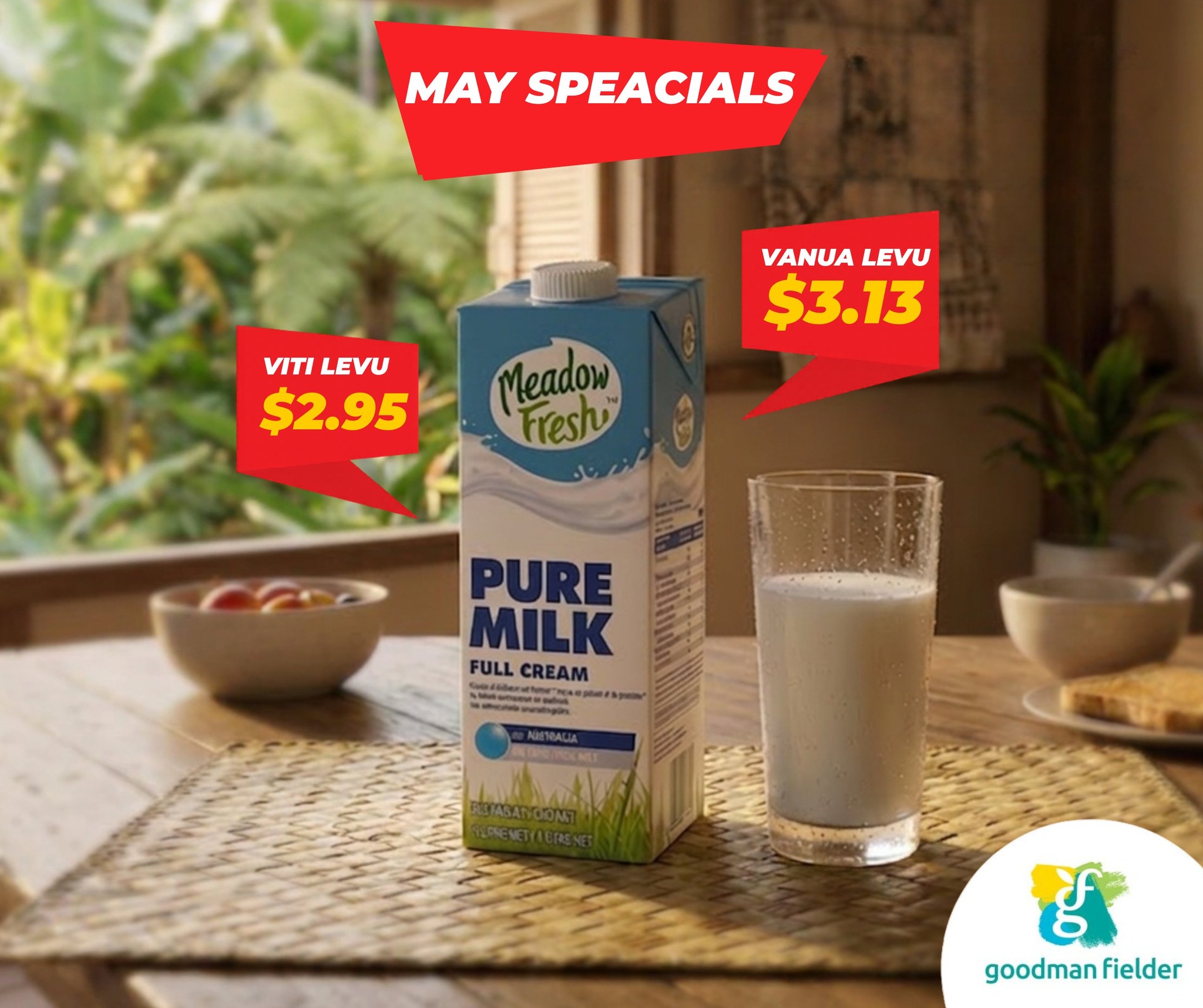 May Specials – Meadow Fresh Pure Milk