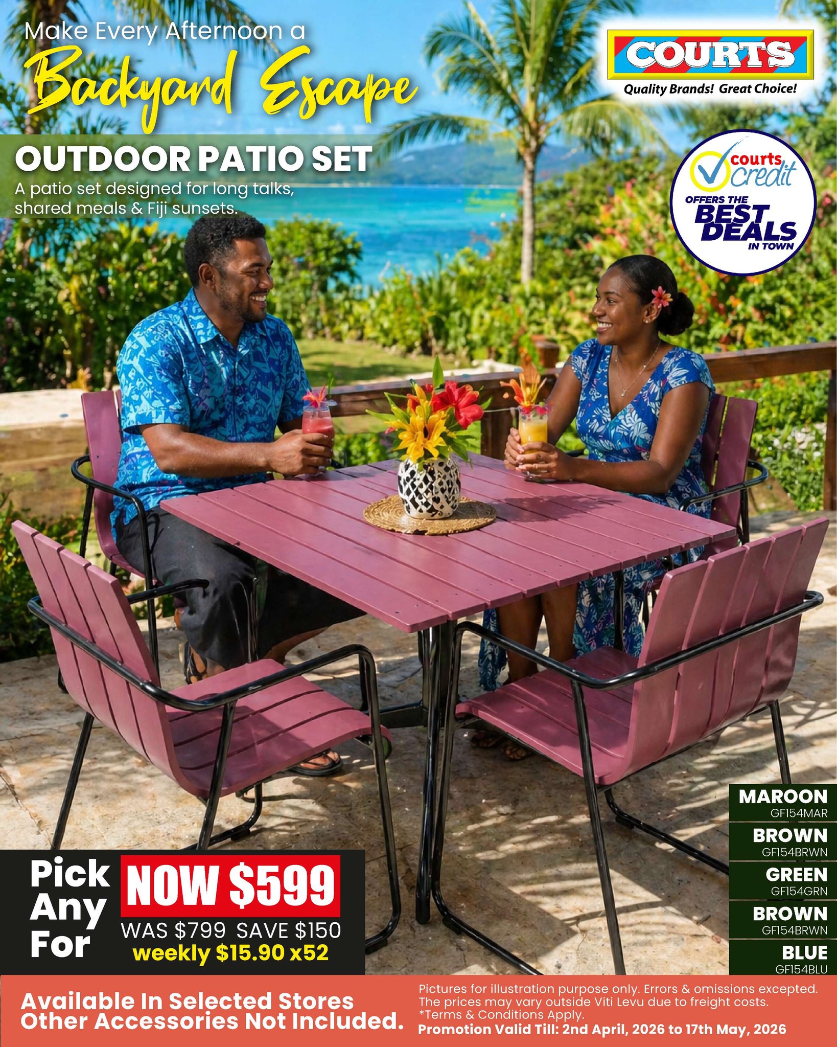 Outdoor Patio Set