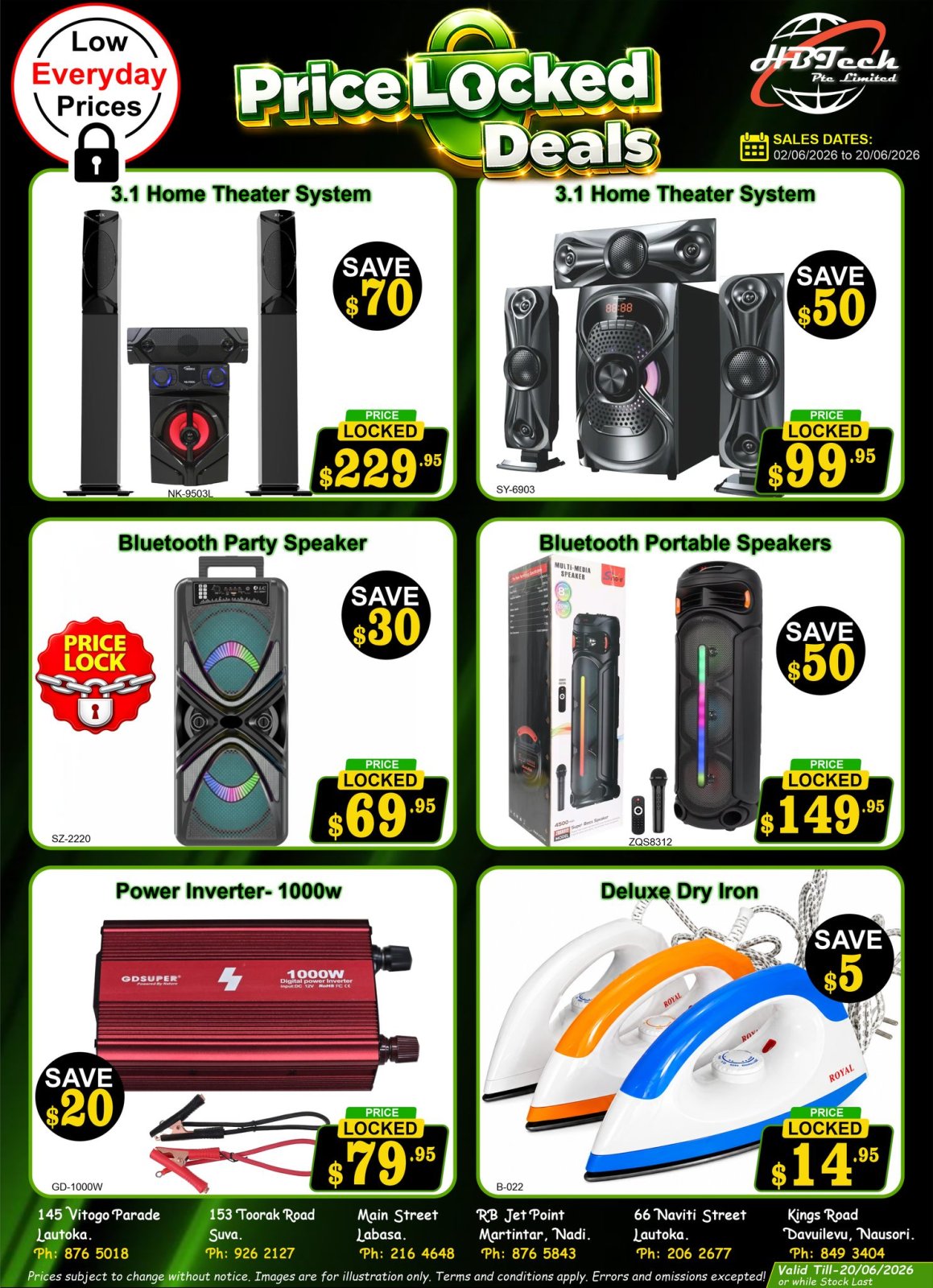 Price Locked Deals - Home Theater, Speakers & More - Page 1