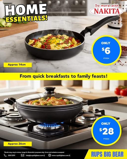 Home Essentials Fry Pans - Page 1