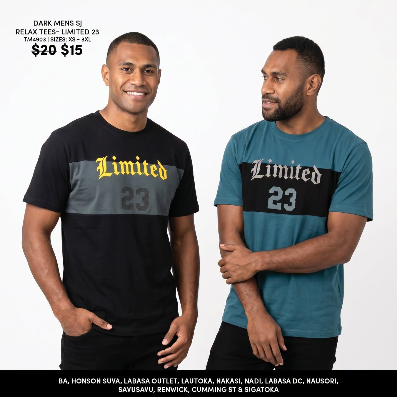 Dark Mens SJ Relax Tees - Limited 23