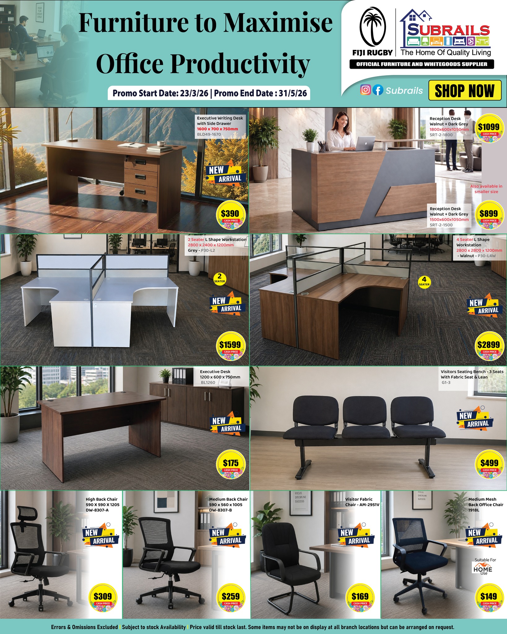 Furniture to Maximise Office Productivity