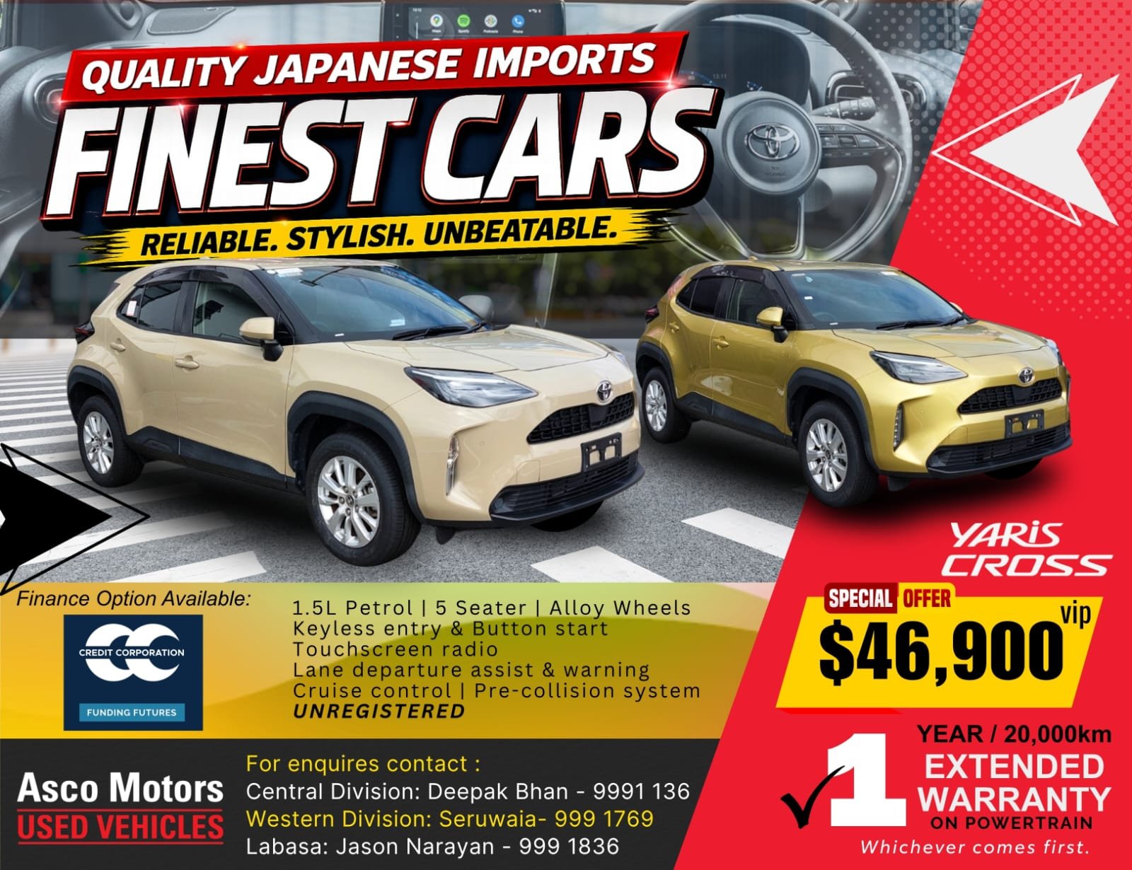 Toyota Yaris Cross - Quality Japanese Import