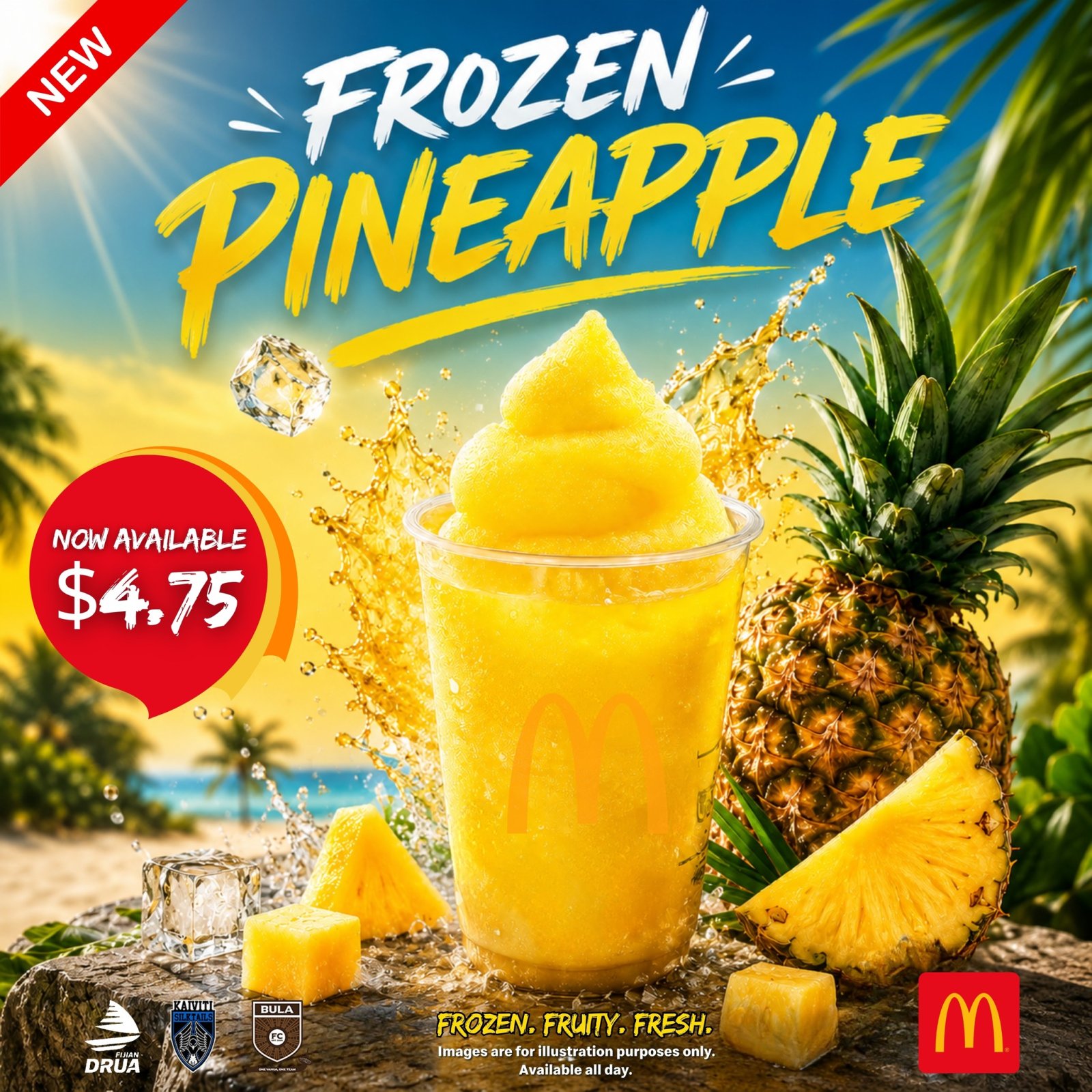 Frozen Pineapple