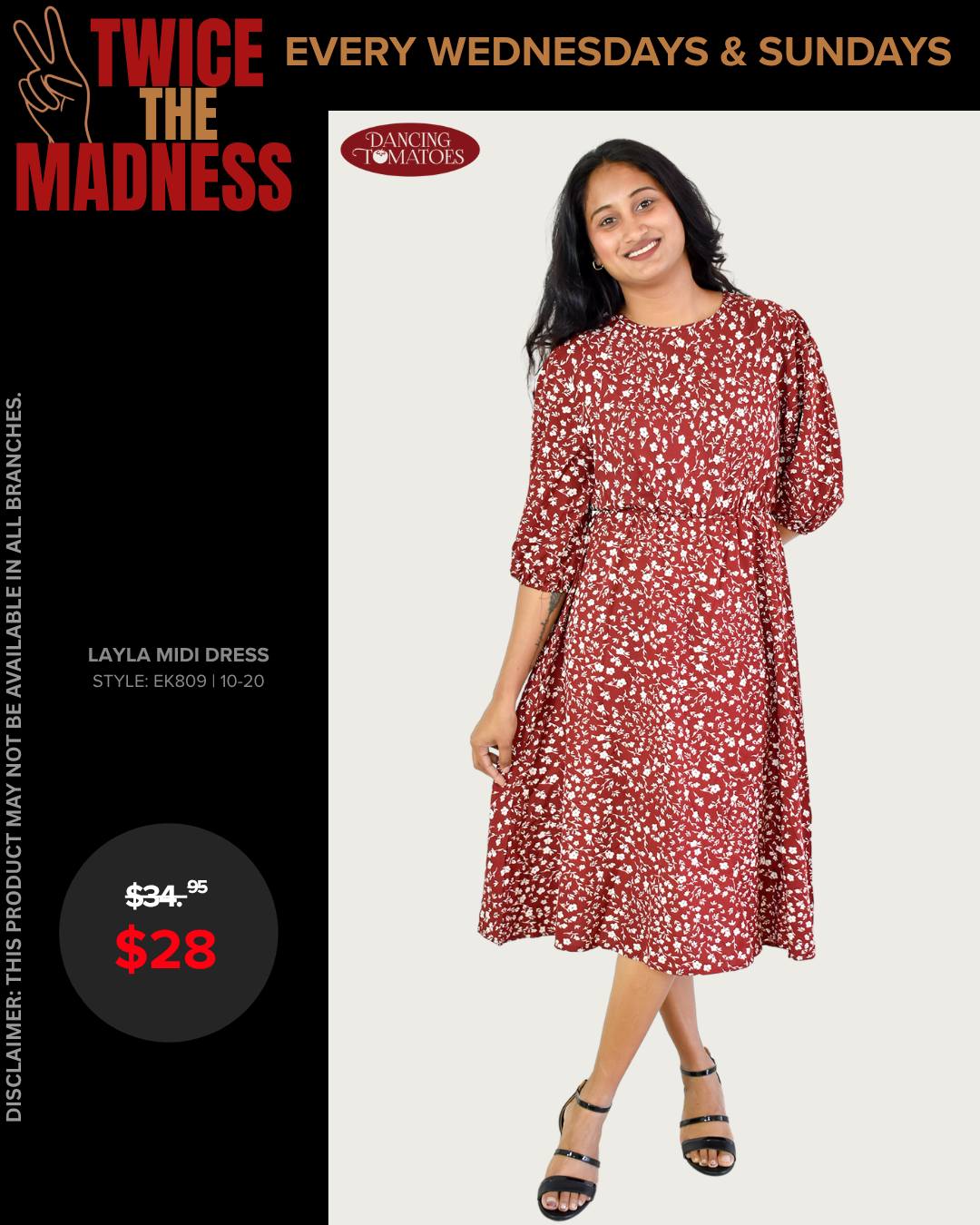 Layla Midi Dress