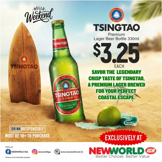 Tsingtao Premium Lager Beer Bottle 330ml