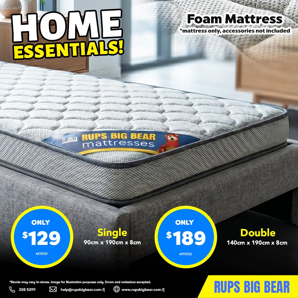Home Essentials Foam Mattress - Page 1