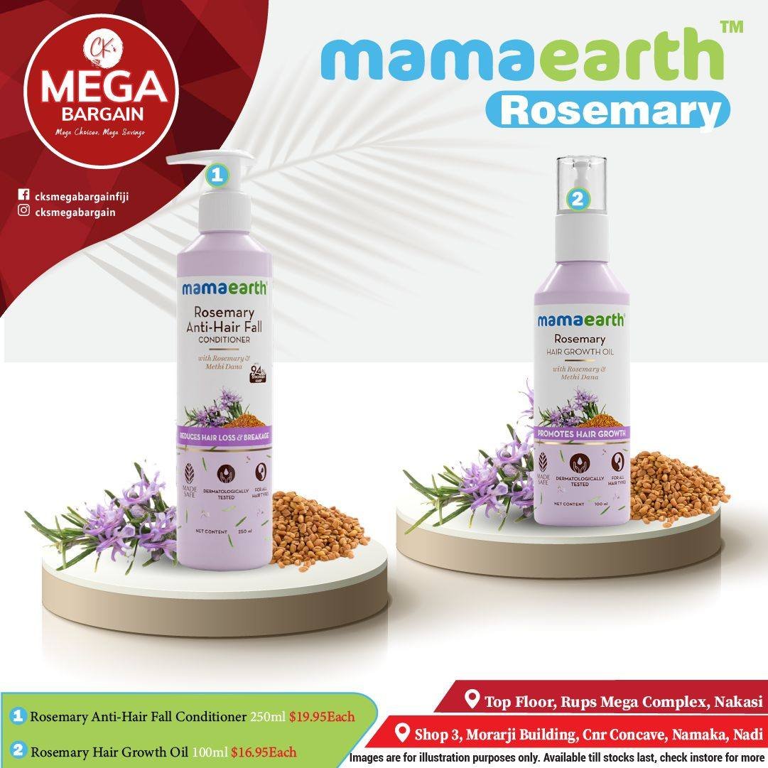 Mamaearth Rosemary Hair Care Collection