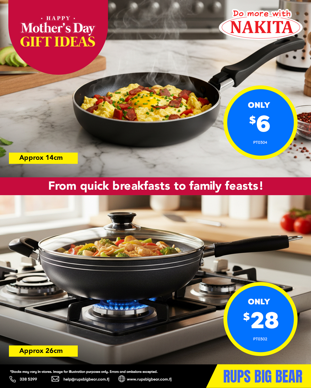 Happy Mother's Day Gift Ideas – Cooking Pans