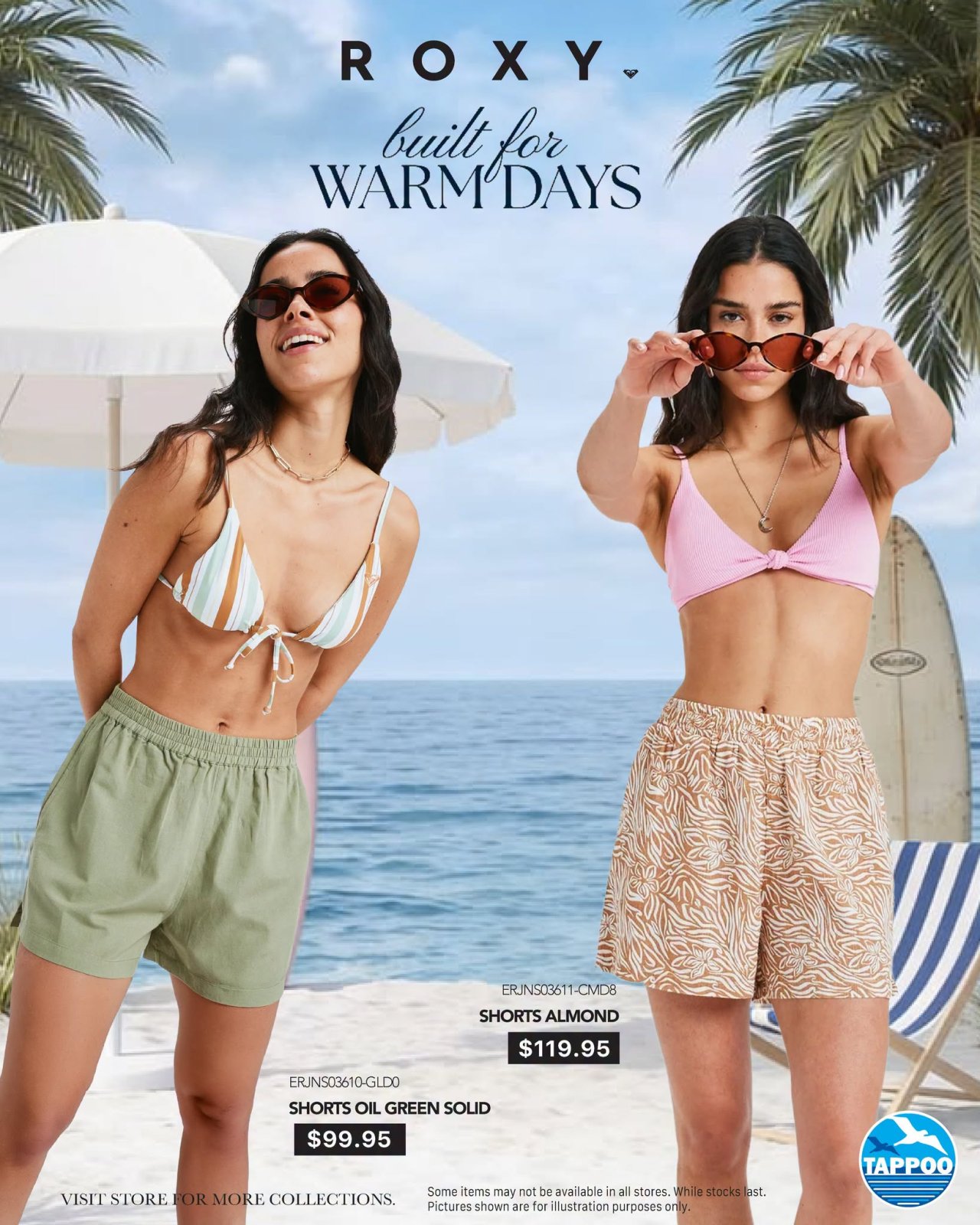 Roxy Summer Shorts Collection