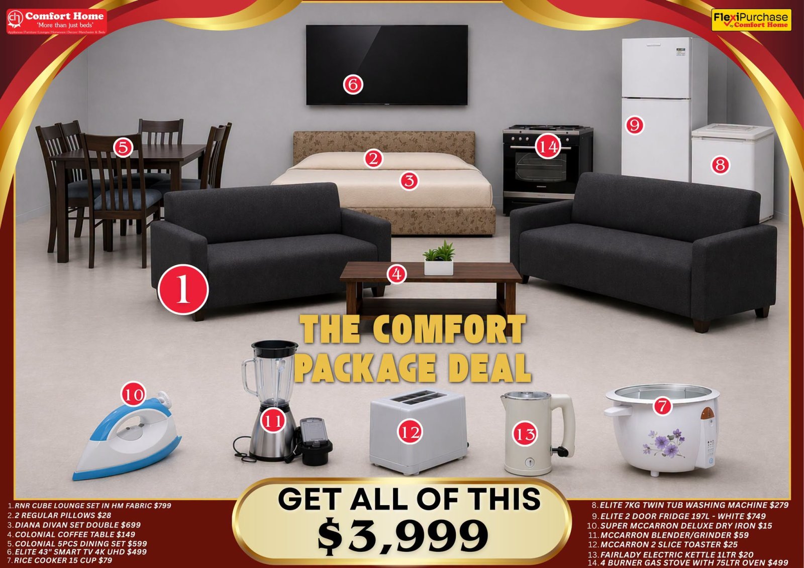 The Comfort Package Deal