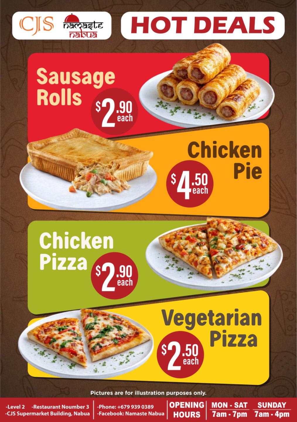 Hot Deals at Namaste Nabua