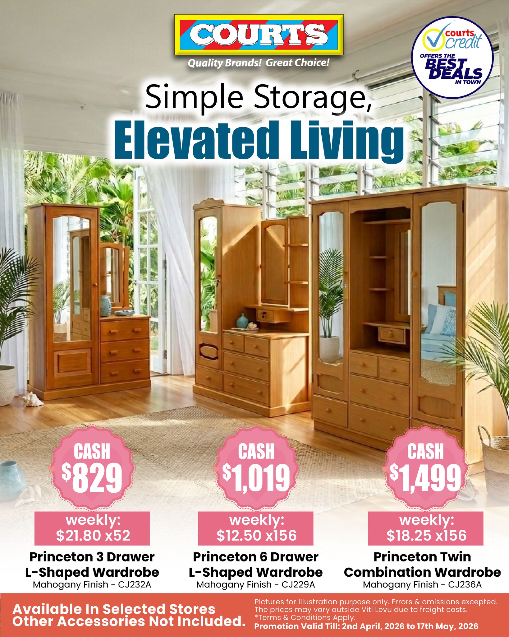 Princeton Wardrobe Collection - Simple Storage, Elevated Living