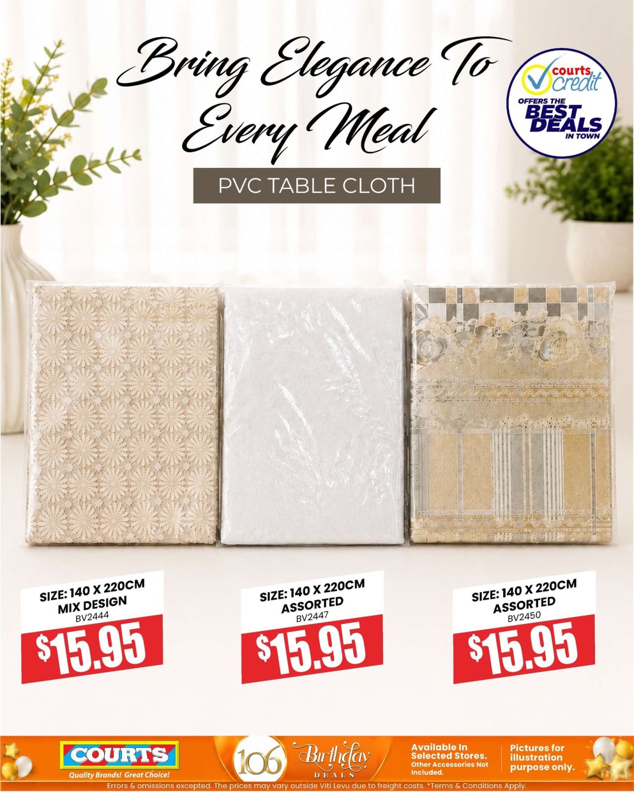 PVC Table Cloth