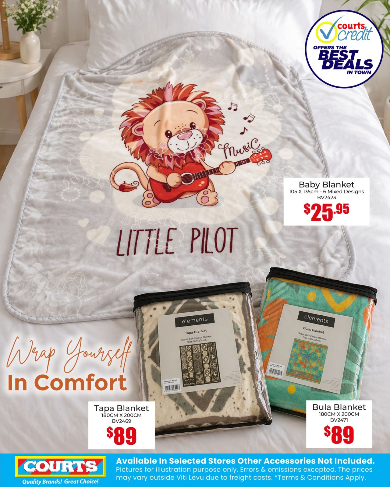 Baby Blankets & Cozy Comfort Collection - Page 1