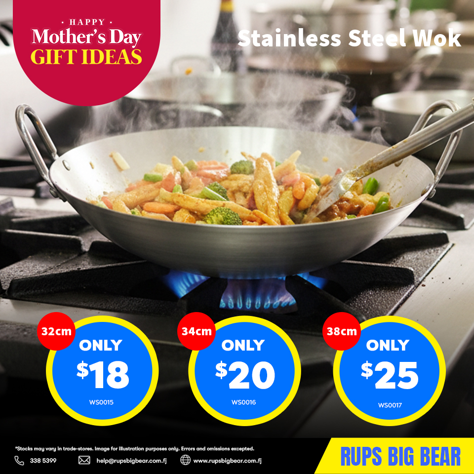 Stainless Steel Wok Mother's Day Gift Ideas
