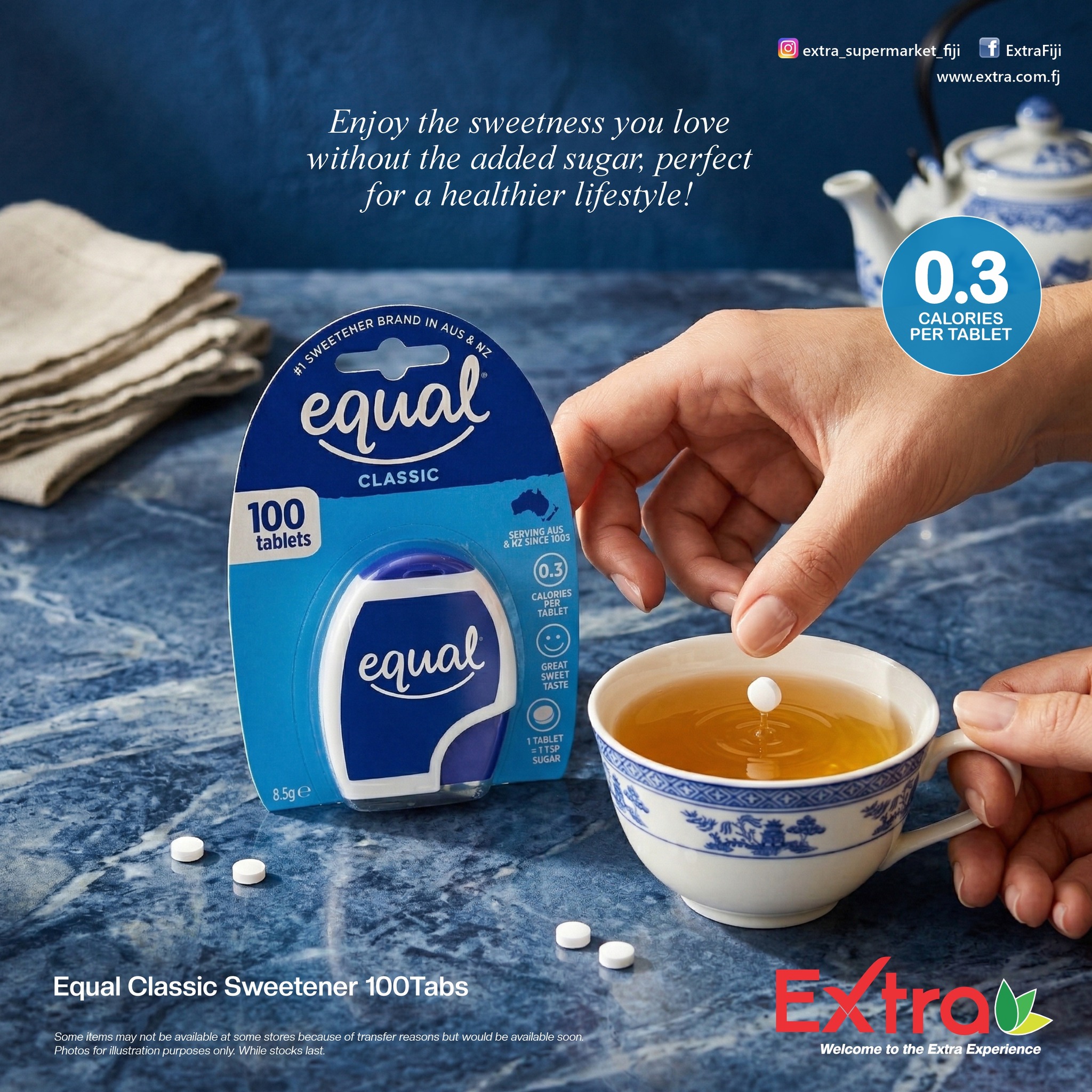 Equal Classic Sweetener 100 Tabs